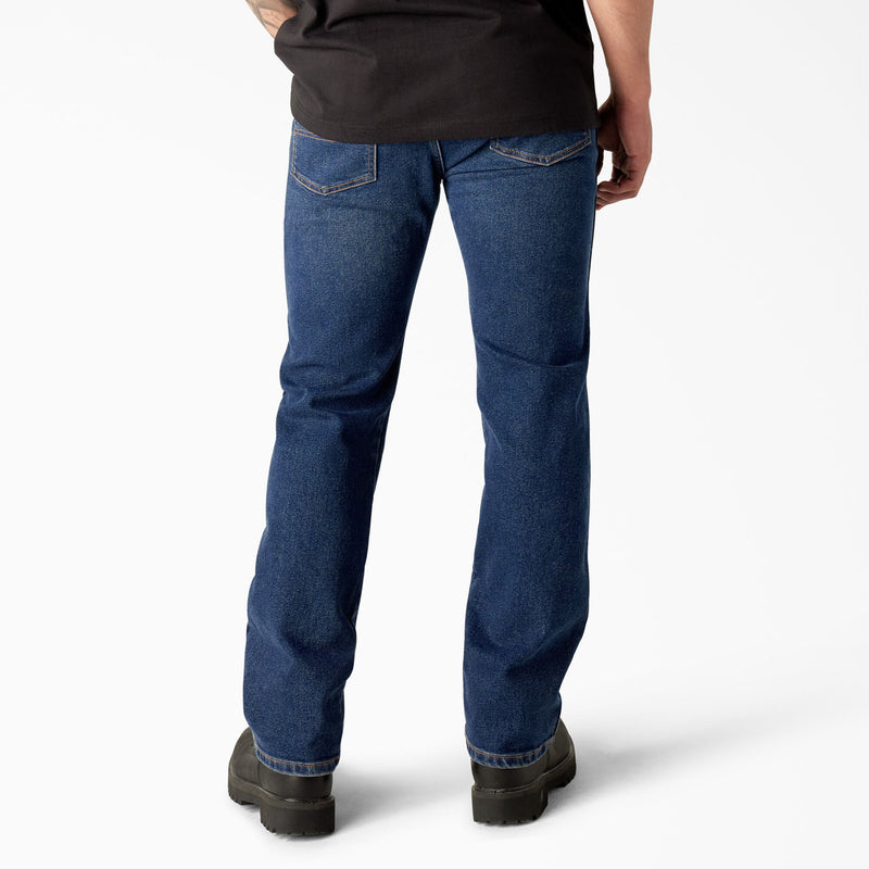 Men's FLEX Regular Fit 5-Pocket Jeans Medium Wash DD605MW
