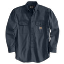 FR Twill Long Sleeve Shirt Navy FRS160