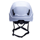 Safety Helmet SLT2 Type 2 with Integrated Chin Strap, Non-Vented - Class E, White HPT261110