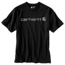 Loose Fit Heavyweight Short-Sleeve Logo Graphic T-Shirt Black K195
