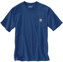 Shirt Loose Fit Heavyweight Short-Sleeve Pocket T-Shirt Tranquil Blue K87
