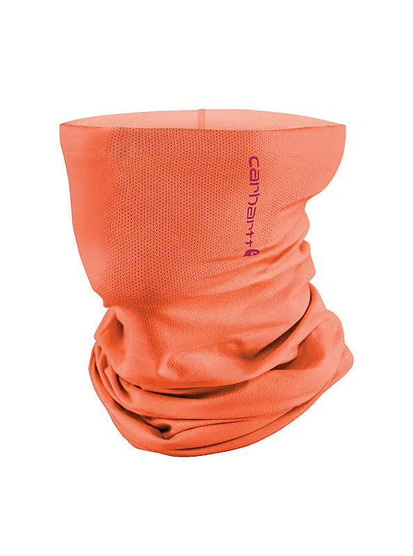 Force Lightweight Neck Gaiter with Sun Protection Brite Orange UP0252U