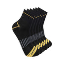 Sock Advanced Half Cushion Crew Socks 6-Pack Black 43CT302351TB-BLK
