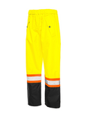 Rain pant Hi-Viz Ground Force Yellow/Black RP90