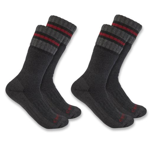 Sock Heavyweight Synthetic-Wool Blend Boot Sock 2-Pack SB7742M