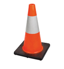 Traffic Cone PVC 18" with Reflective