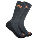 Sock Performance Wool Heavyweight Boot Sock Charcoal 2-Pack TB366936TD