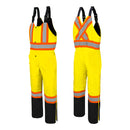 Winter Traffic Bib Overall Yellow TO1YB