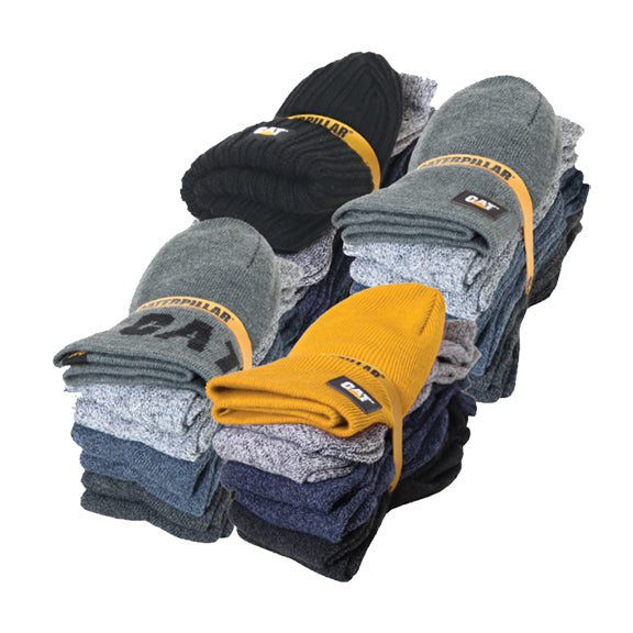 Sock Men's 6 Pack Gift Set with Toque 1490006