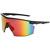 PMXSPEC® Safety Glasses Black Temples/Red Mirror Lens SB11295ST