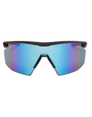 PMXSPEC® Safety Glasses Black Temples/Blue Mirror Lens SB11265ST