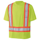 Shirt Short Sleeve Hi-Vis Moisture Wicking Green TT1Y