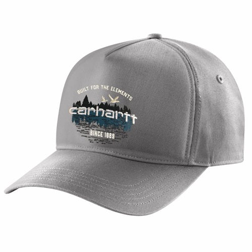 Hat Canvas Outdoor Graphic Asphalt 104717