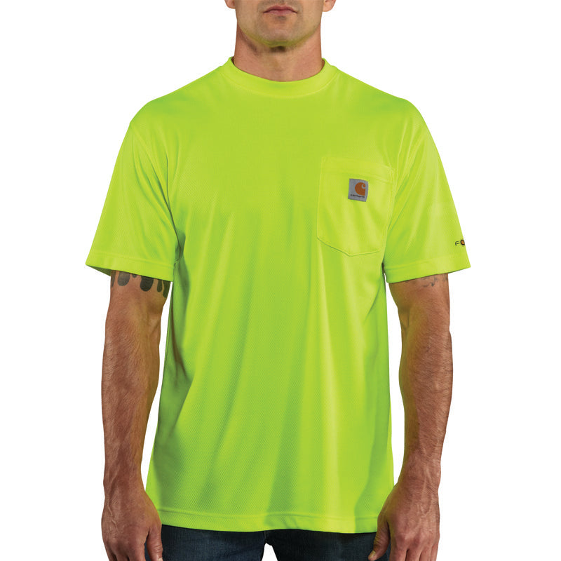 Force Short Sleeve Color Enhanced T-Shirt Lime 100493