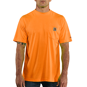 Force Short Sleeve Color Enhanced T-Shirt Orange 100493