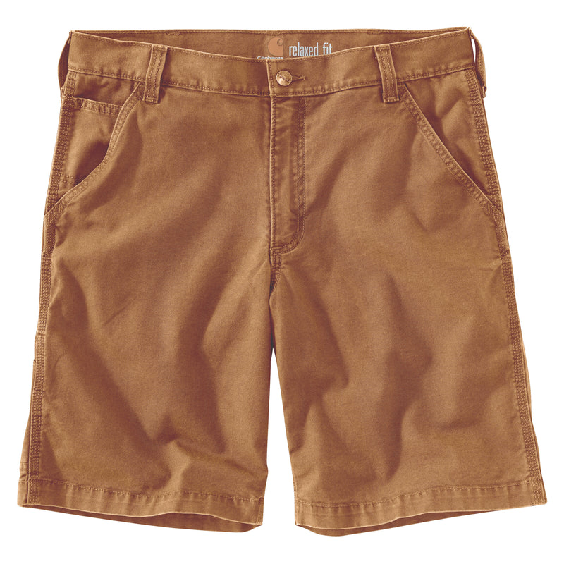 Short Rugged Flex Relaxed Fit Canvas Hickory 102514