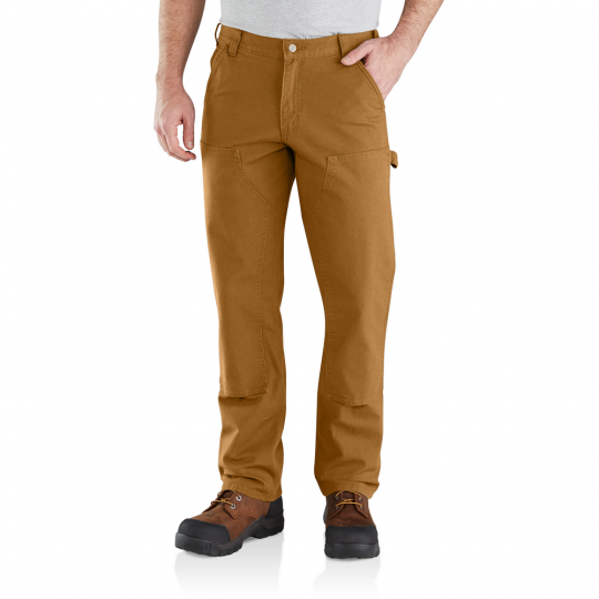 Pant Double Front Rugged Flex Brown 103334