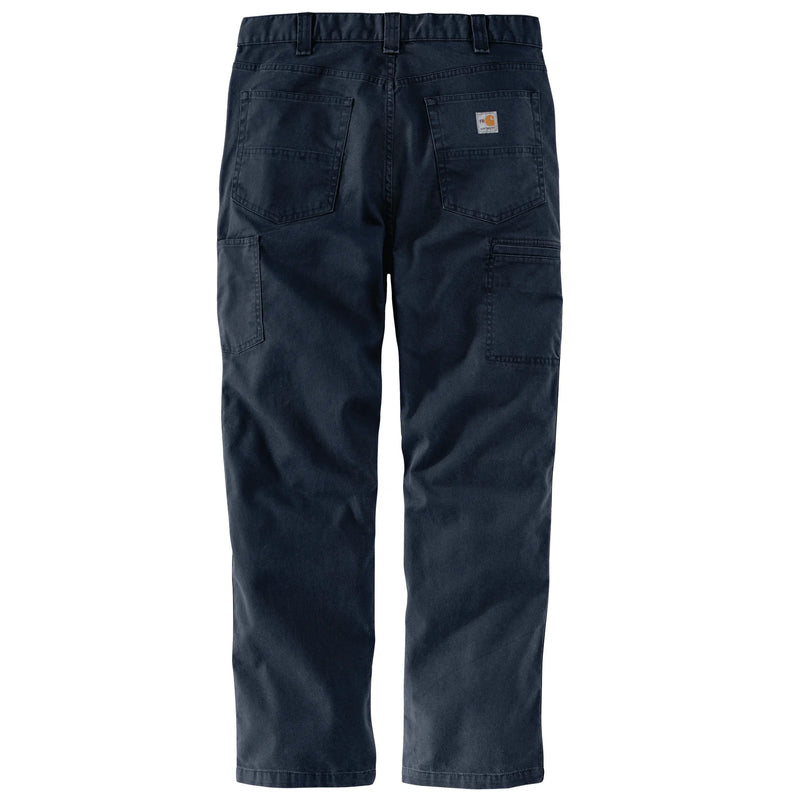 Pant Flame-Resistant Rugged Flex Relaxed Fit Canvas Five-Pocket Navy 104204