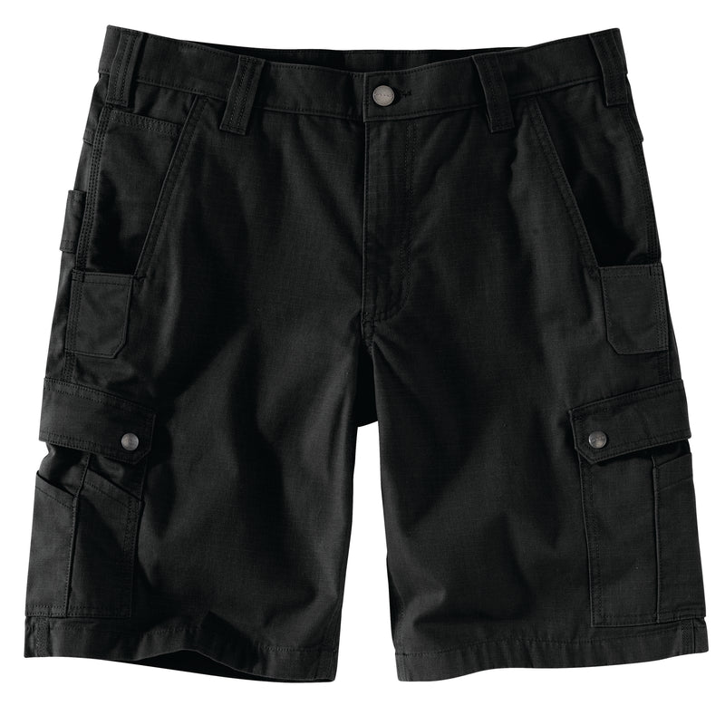 Short Rugged Flex Relaxed Fit Ripstop Cargo Black 104727