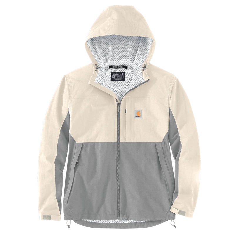 Jacket Storm Defender® Relaxed Fit Lightweight Packable Malt/Asphalt 105751