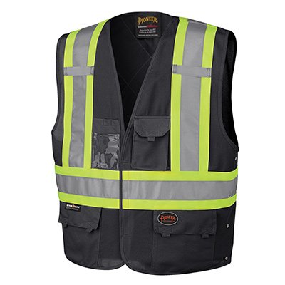 Safety Vest Hi-Vis Black 135