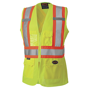 Women's Safety Vest Hi-Vis Yellow 139