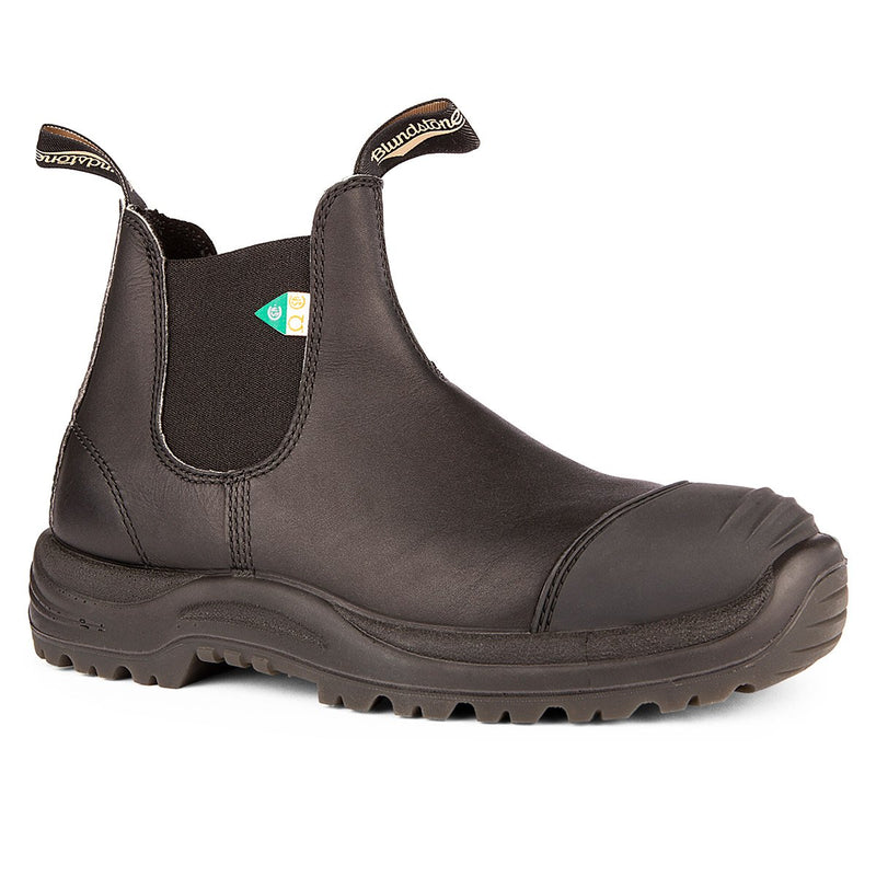 Blundstone Work & Safety Boot Rubber Toe Cap Black 168