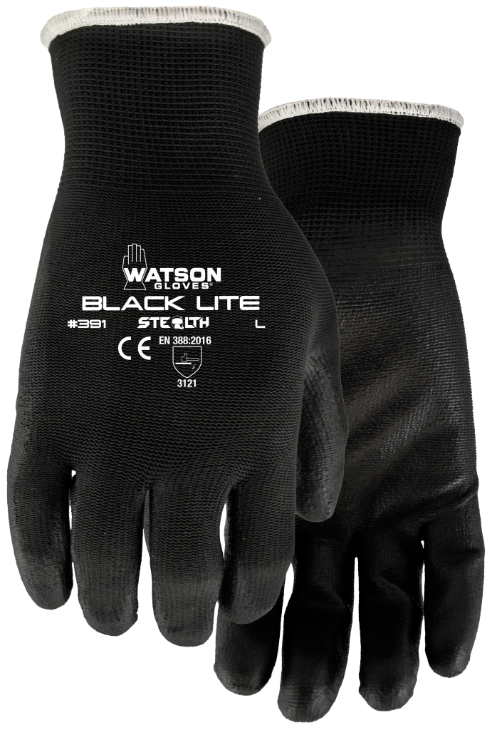 Glove Stealth Black Lite 391