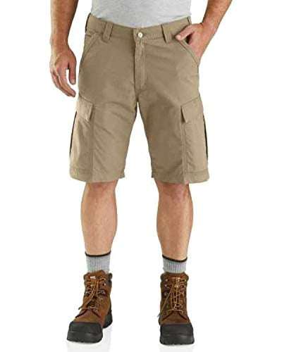 Short Force Relaxed Fit Ripstop Cargo Khaki 103543