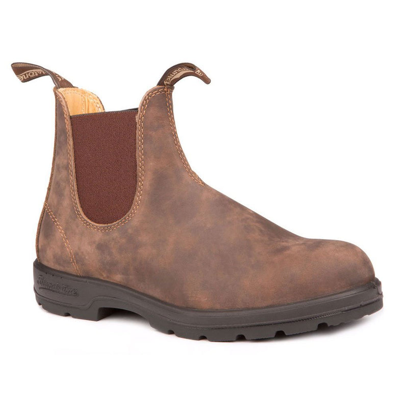 Blundstone Classic - Leather Lined Rustic Brown 585 (Soft Toe)