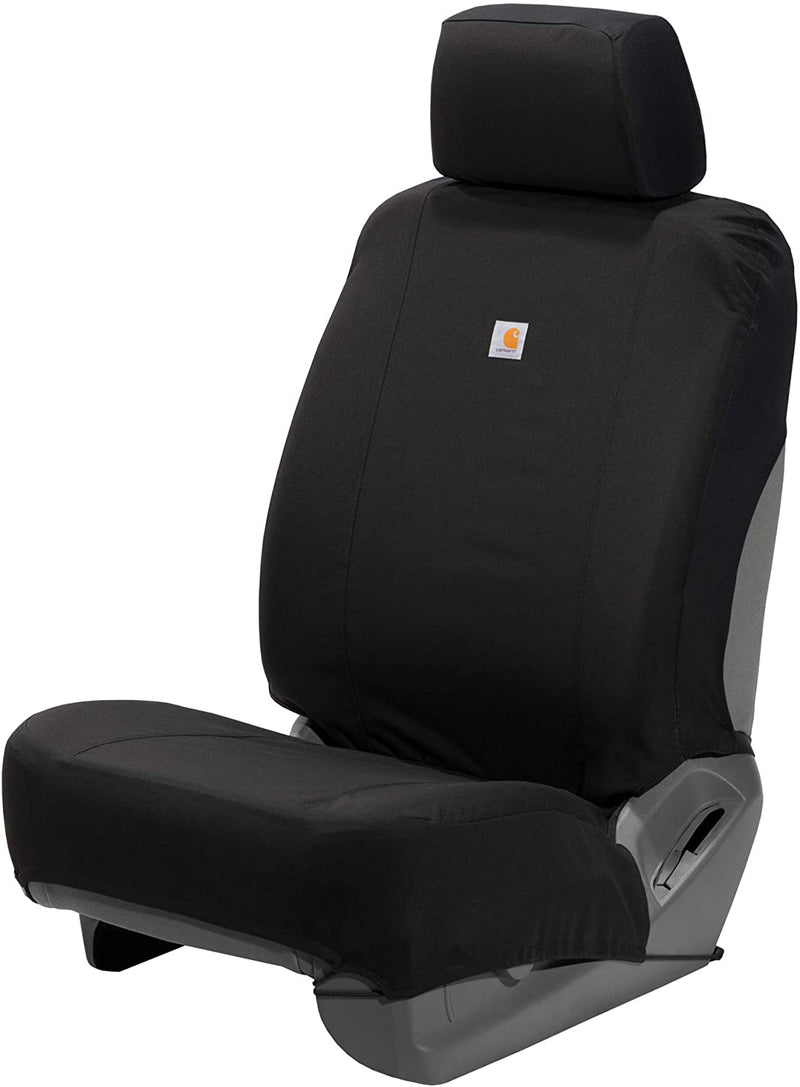 Carhartt Nylon Duck Car Seat Cover Universal Black C0001433