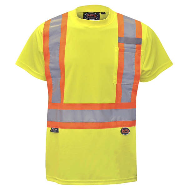 Women's Hi-Vis T-Shirt Birdseye Yellow 6949