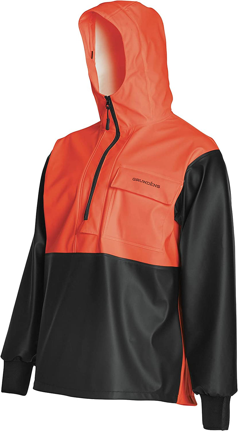 Jacket Rain Neptune Anorak Orange/Black