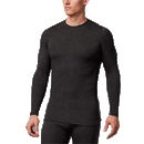 Shirt Men's Expedition Weight Long Sleeve Black 7569
