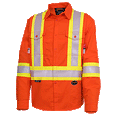 Shirt Hi-Vis FR Long Sleeve Orange 7743