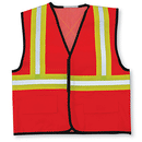 Kid's Hi-Vis Safety Vest Mesh Orange BK010KIDS