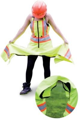 Overall Hi-Vis Womens Green BK1000-Y-CSA