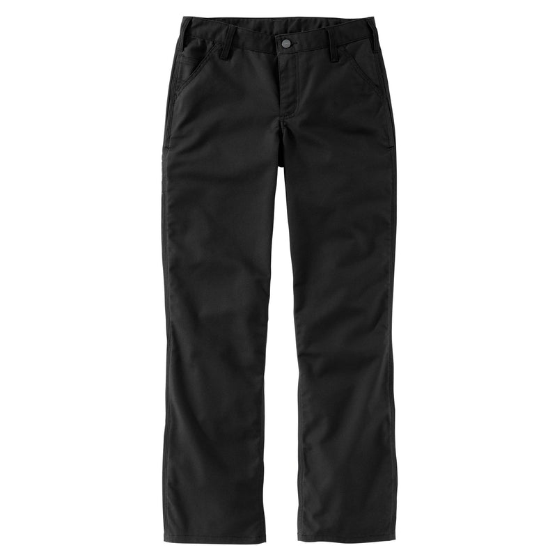 Women's Pant Rugged Pro Series Rugged Flex Canvas Black 103104