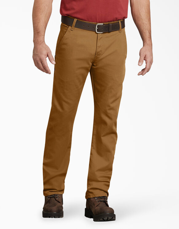 Pant Duck Carpenter Flex Stonewashed Brown DP802