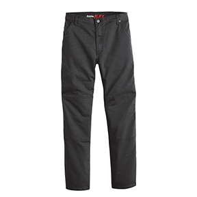 Pant Duck Double Front Flex Stonewashed Black DP903