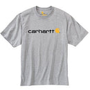 Shirt Signature Logo Short Sleeve Grey K195