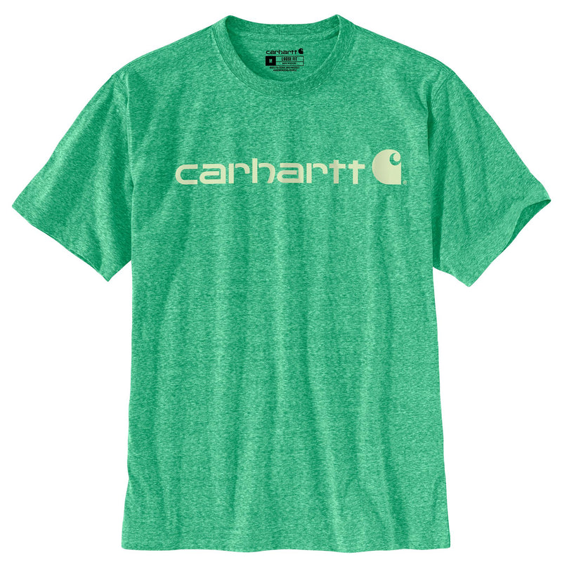 Shirt Loose Fit Heavyweight Short-Sleeve Logo Graphic T-Shirt Malachite K195