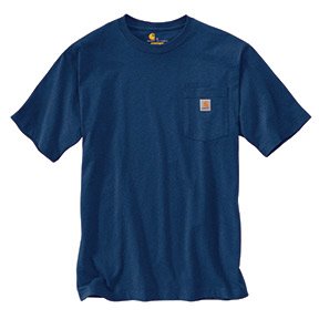 Shirt Workwear Pocket Short Sleeve Cobalt K87