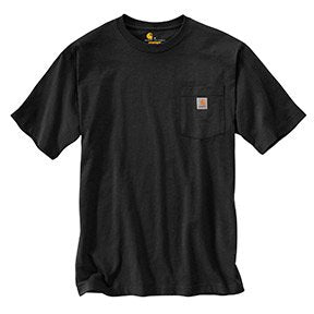 Shirt Workwear Pocket Short Sleeve Black K87