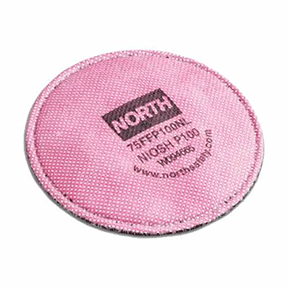 Respirator Filter Low Profile P100 with Odour Relief 75FFP100NL