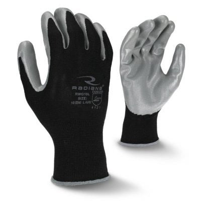 Glove Black Nitrile 12 Pack RWG15