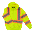Women's Hi-Vis Hoodie Yellow SJ42
