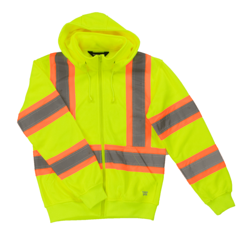 Hi vis reflective hoodie clearance