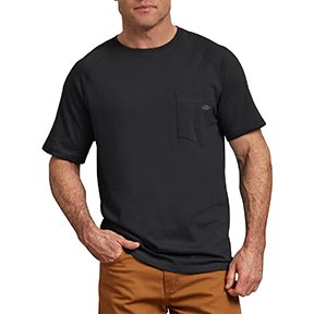 Short Sleeve Performance Cooling T-Shirt Black SS600