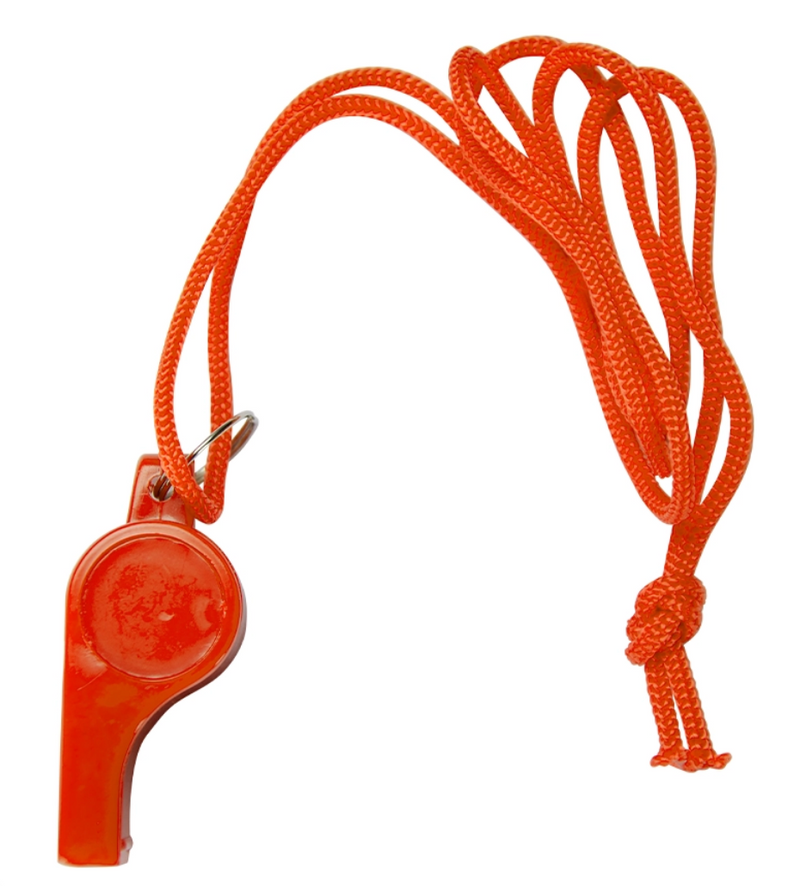 Emergency Whistle with Lanyard F6525100